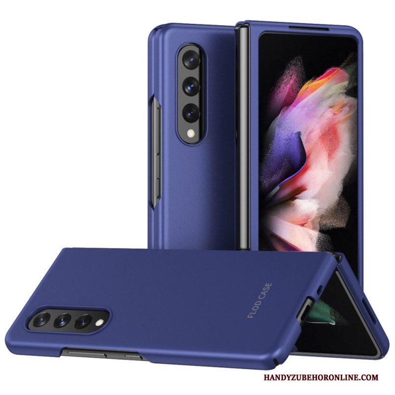 Hoesje voor Samsung Galaxy Z Fold 4 Metalen Flod-koffer