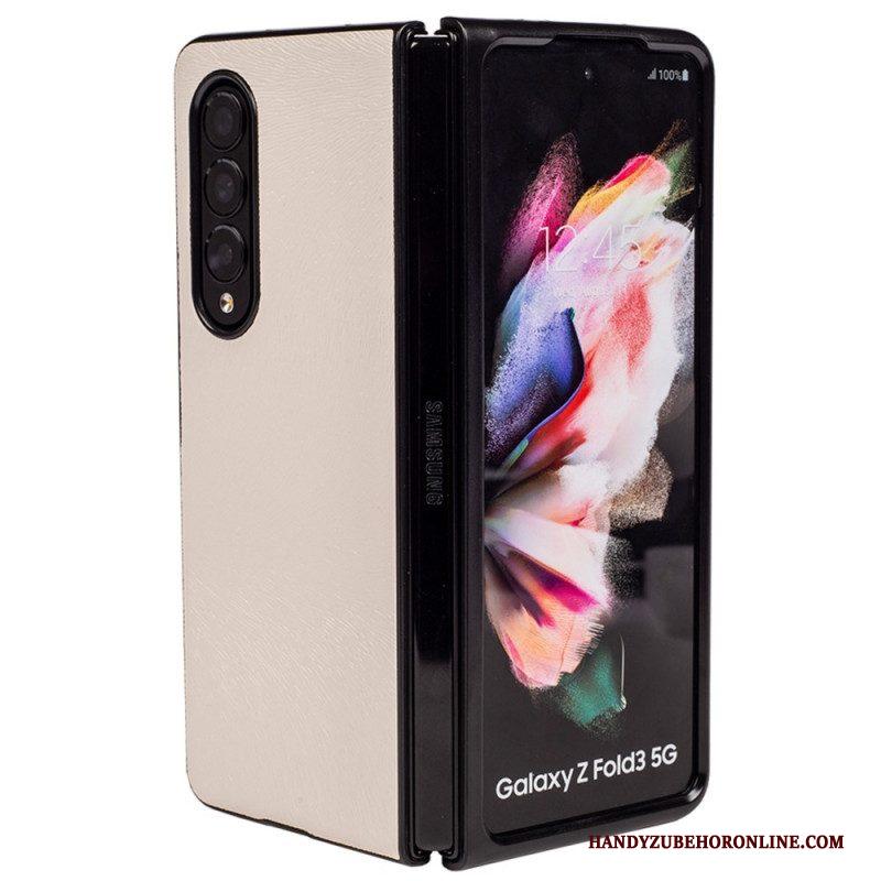 Hoesje voor Samsung Galaxy Z Fold 4 Reliëf Bont