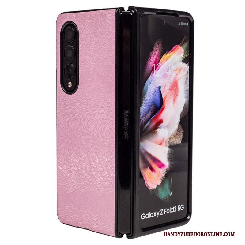 Hoesje voor Samsung Galaxy Z Fold 4 Reliëf Bont