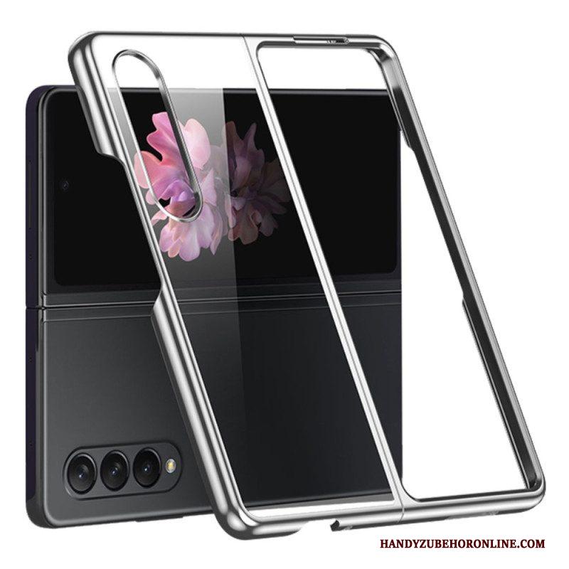 Hoesje voor Samsung Galaxy Z Fold 4 Transparant Metaal