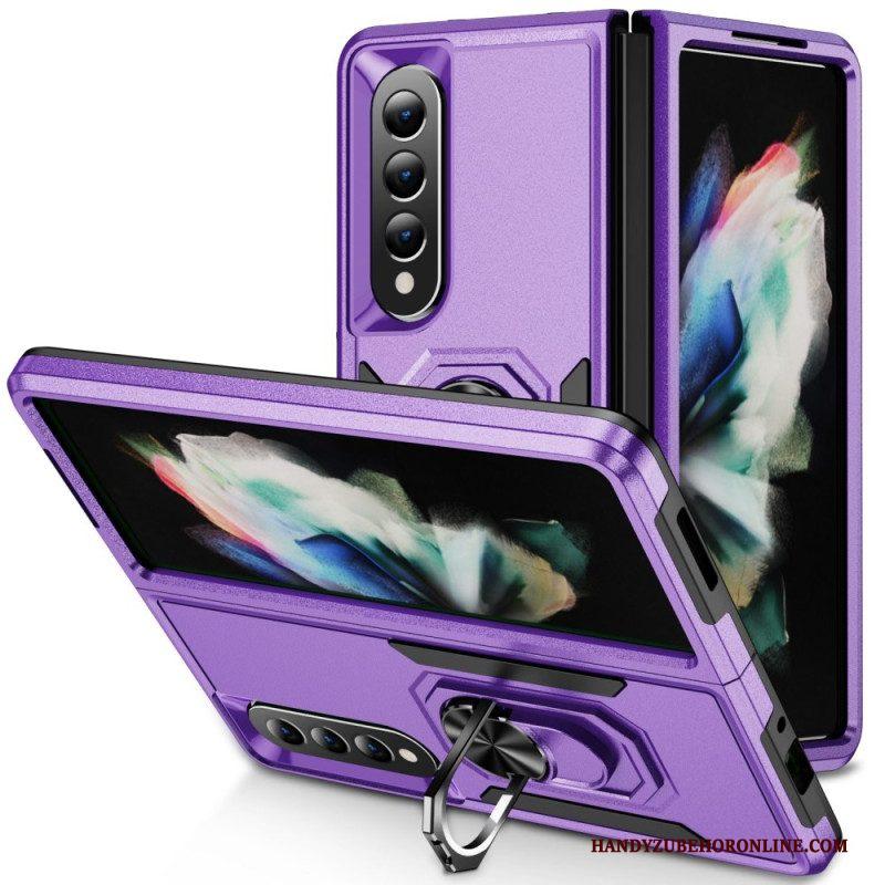 Hoesje voor Samsung Galaxy Z Fold 4 Verdediger Ring