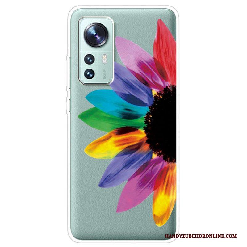 Hoesje voor Xiaomi 12 Pro Bloemen Siliconen