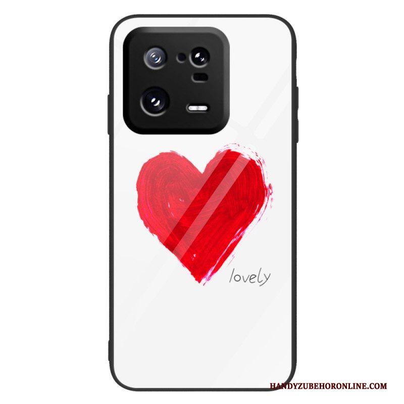 Hoesje voor Xiaomi 13 Pro Hart Van Gehard Glas