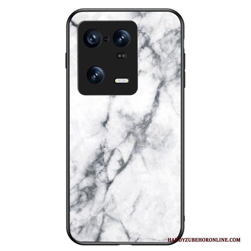 Hoesje voor Xiaomi 13 Pro Marmer Gehard Glas