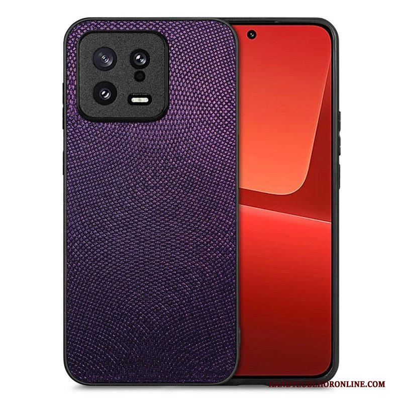 Hoesje voor Xiaomi 13 Stijl Leer Kleur