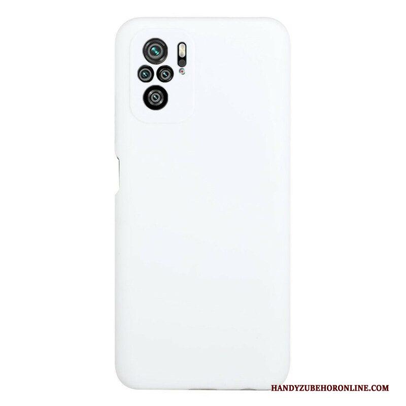 Hoesje voor Xiaomi Redmi Note 10 / 10S Flexibele Siliconen Mat