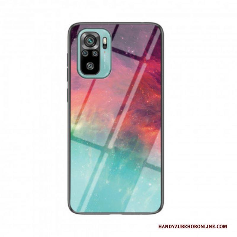 Hoesje voor Xiaomi Redmi Note 10 / 10S Schoonheid Gehard Glas