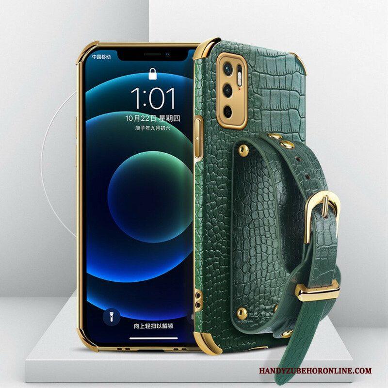 Hoesje voor Xiaomi Redmi Note 10 5G Croco Band