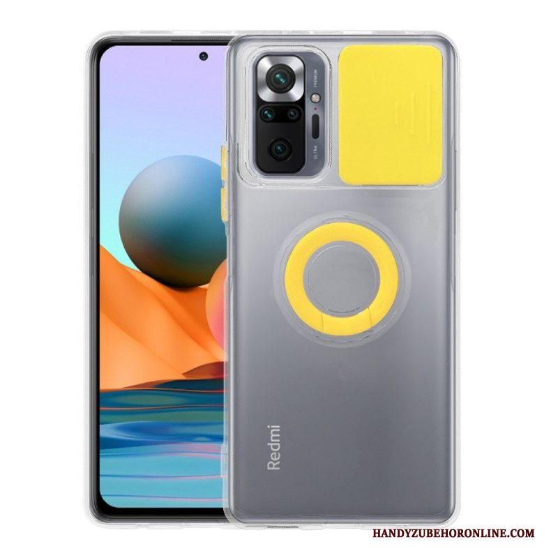 Hoesje voor Xiaomi Redmi Note 10 Pro Camerahoes Met Standaard