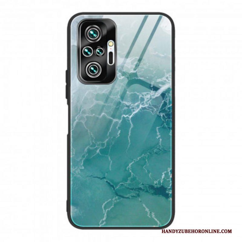 Hoesje voor Xiaomi Redmi Note 10 Pro Designkleuren Gehard Glas