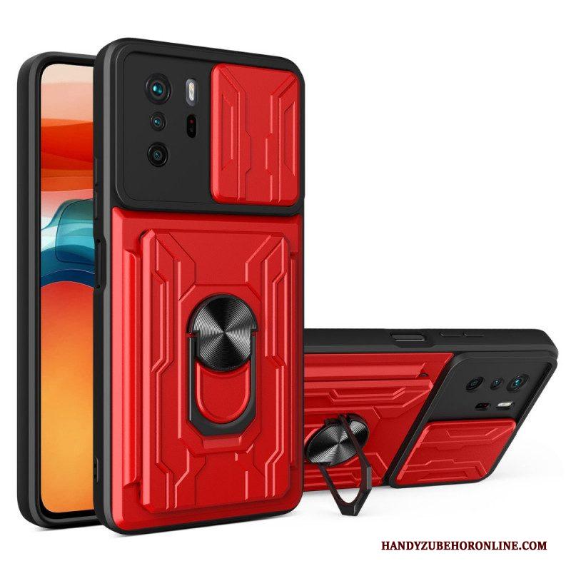 Hoesje voor Xiaomi Redmi Note 10 Pro Houder & Lensbeschermer & Houder