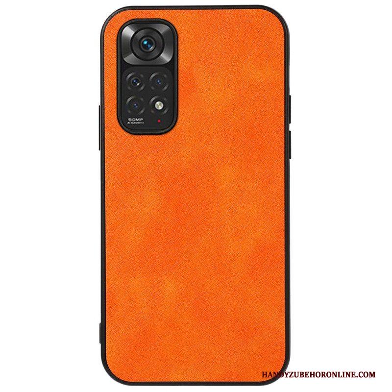 Hoesje voor Xiaomi Redmi Note 11 / 11S Lychee Kunstleer