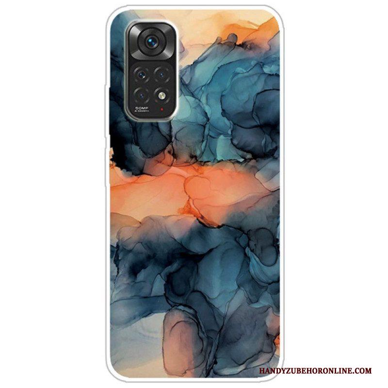 Hoesje voor Xiaomi Redmi Note 11 / 11S Waterverf Marmer