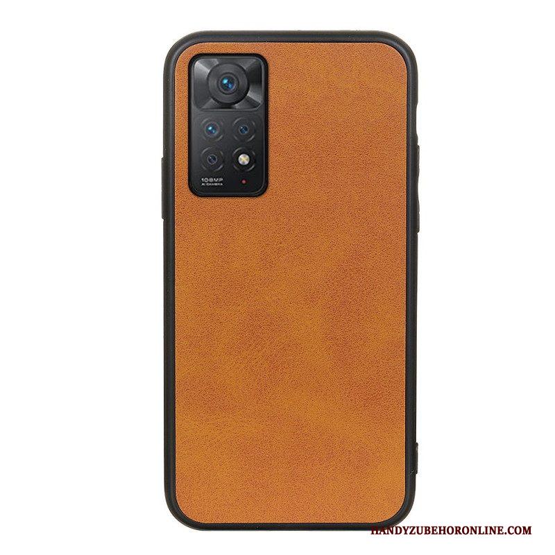 Hoesje voor Xiaomi Redmi Note 11 Pro / 11 Pro 5G Leer-effect