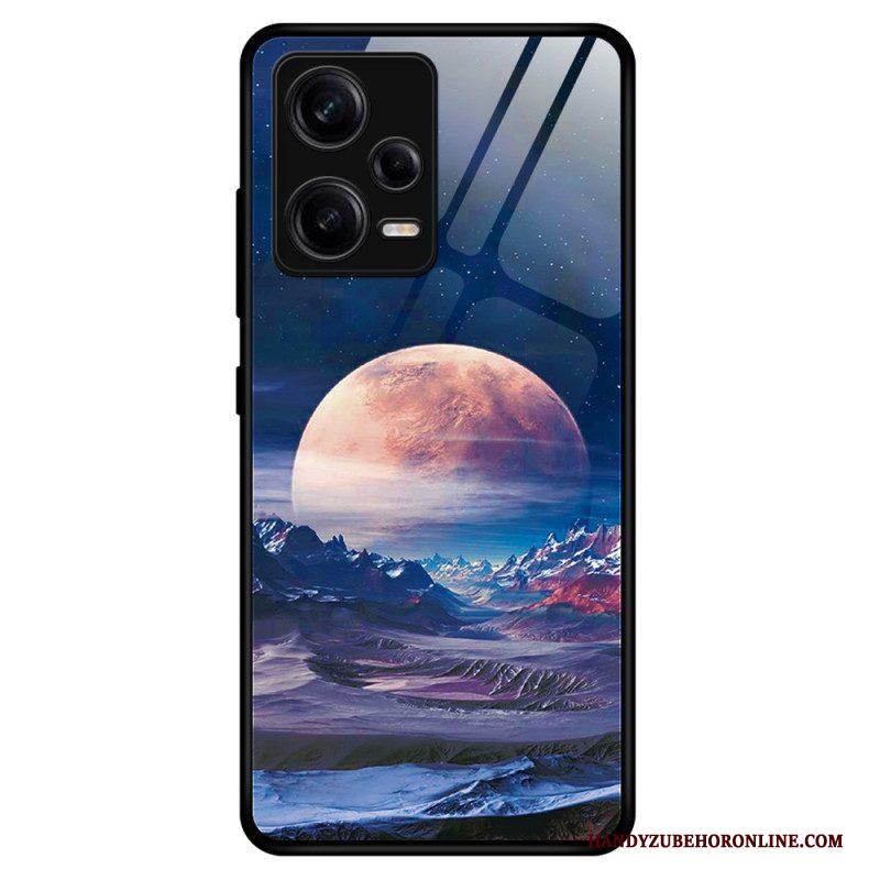 Hoesje voor Xiaomi Redmi Note 12 Pro Ruimte Gehard Glas