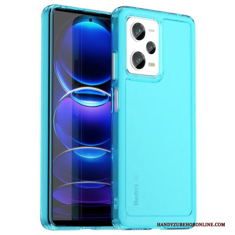 Hoesje voor Xiaomi Redmi Note 12 Pro Transparante Candy-serie