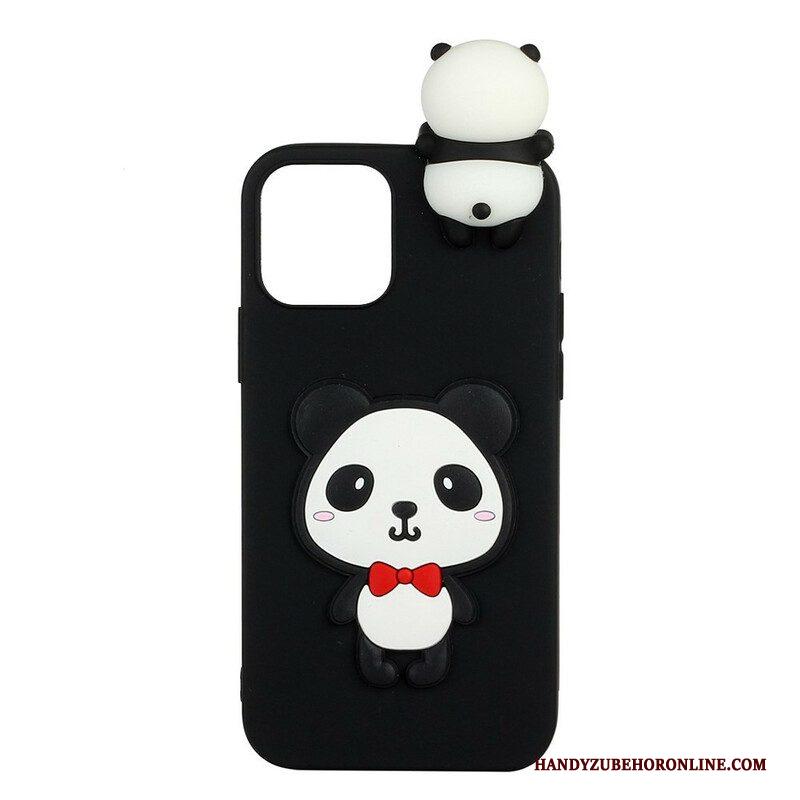 Hoesje voor iPhone 13 Mini De 3d-panda