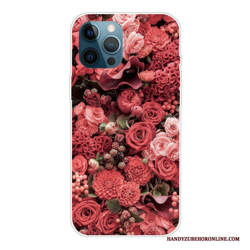 Hoesje voor iPhone 13 Pro Intense Bloemen