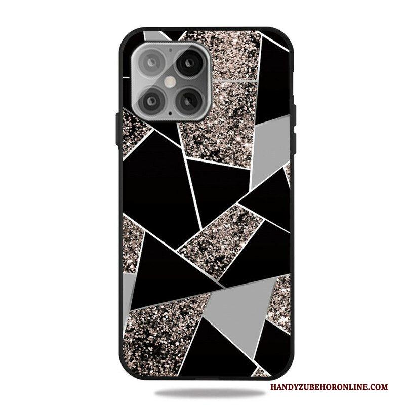 Hoesje voor iPhone 13 Pro Marmeren Geometrie