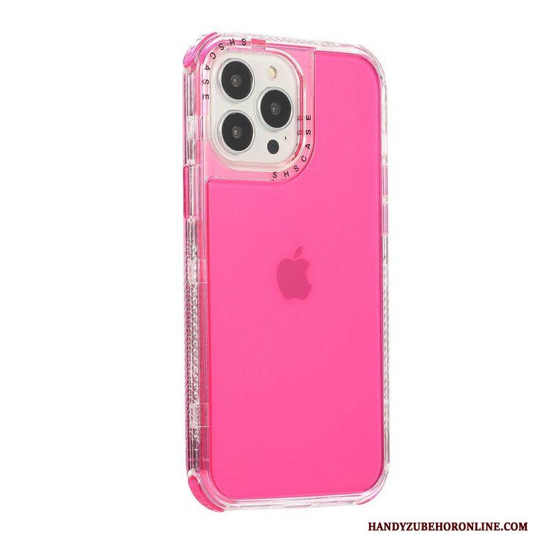 Hoesje voor iPhone 13 Pro Transparant Getint