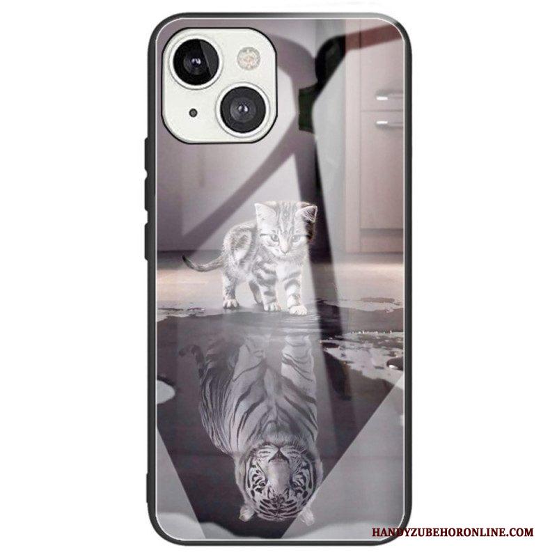 Hoesje voor iPhone 14 Kittendroom Van Gehard Glas