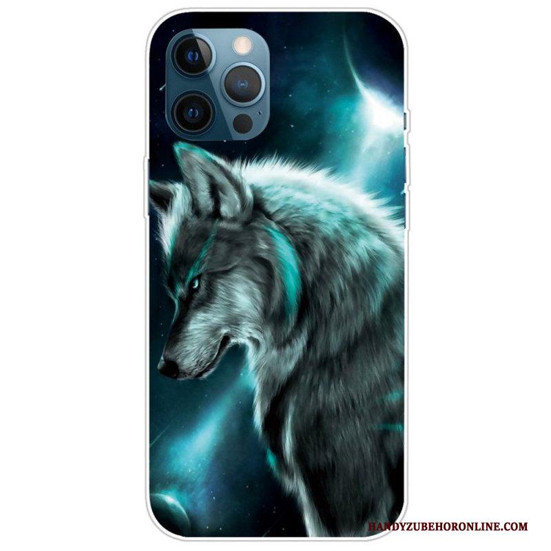 Hoesje voor iPhone 14 Pro Declinaties Wolf