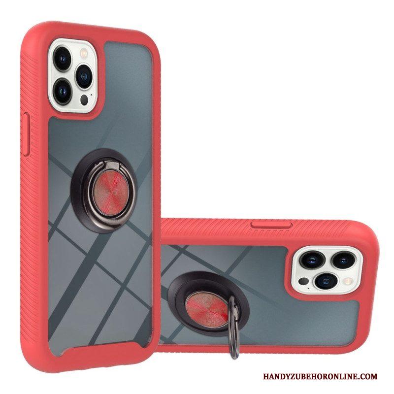 Hoesje voor iPhone 14 Pro Hybride Ringbeugel