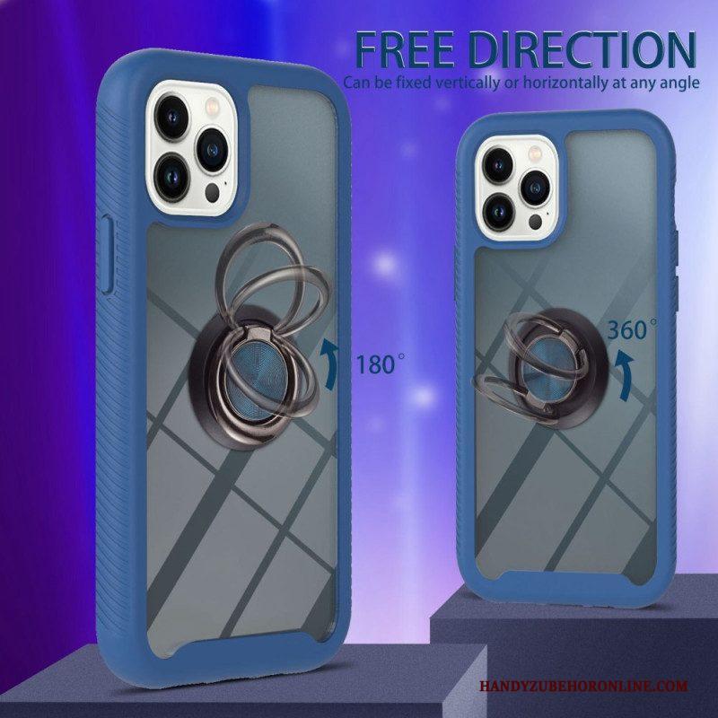 Hoesje voor iPhone 14 Pro Hybride Ringbeugel