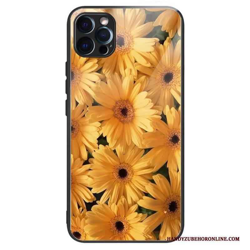 Hoesje voor iPhone 14 Pro Intense Zonnebloemen