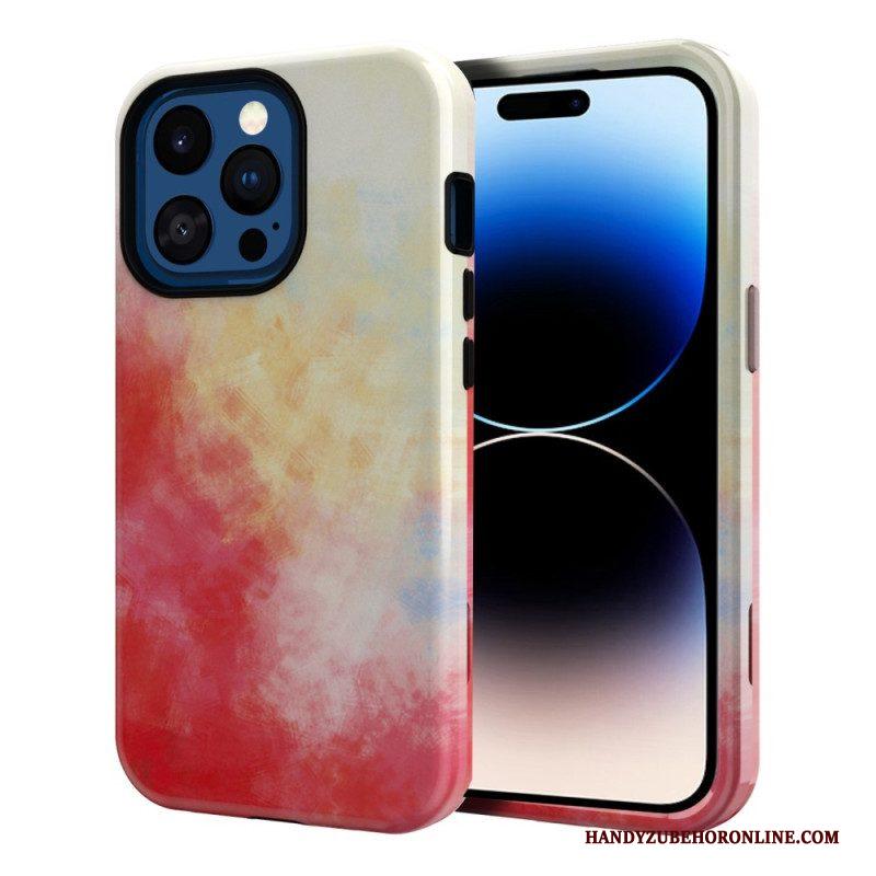 Hoesje voor iPhone 14 Pro Max Fantastisch Marmer