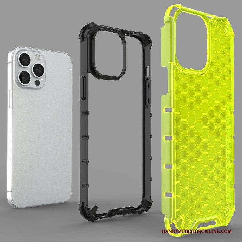 Hoesje voor iPhone 14 Pro Max Honingraatstijl