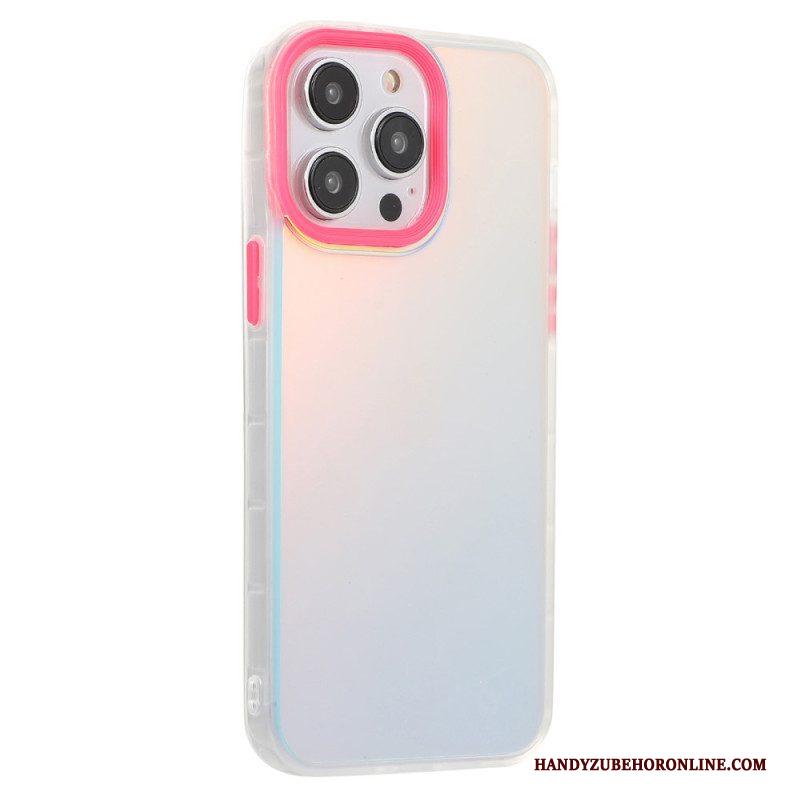 Hoesje voor iPhone 14 Pro Max Laser-effect