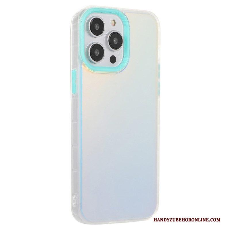 Hoesje voor iPhone 14 Pro Max Laser-effect