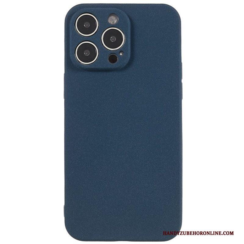 Hoesje voor iPhone 14 Pro Max Mat Siliconen