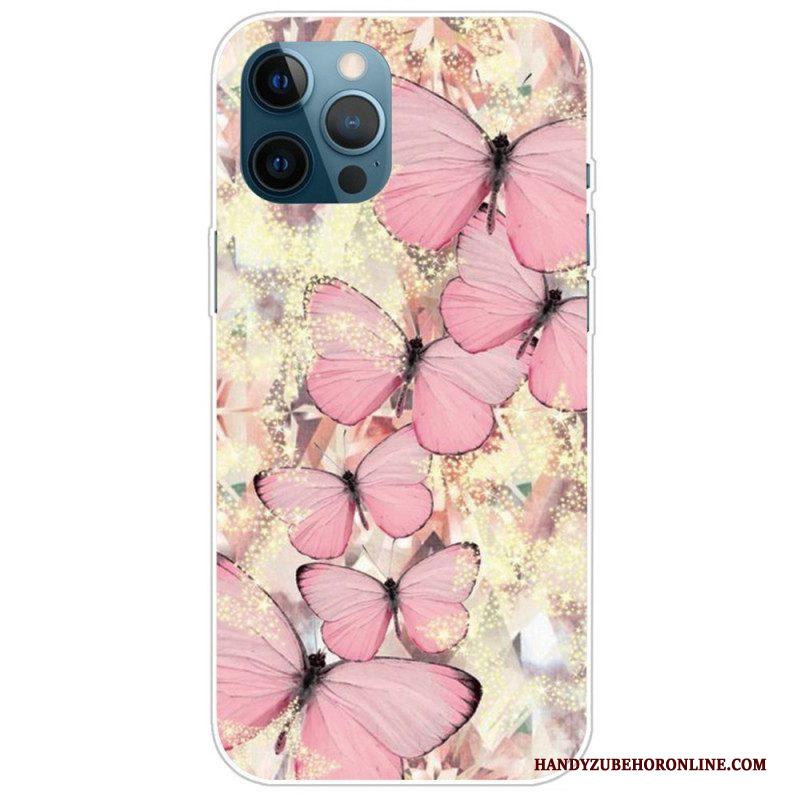 Hoesje voor iPhone 14 Pro Max Vlinders Variaties