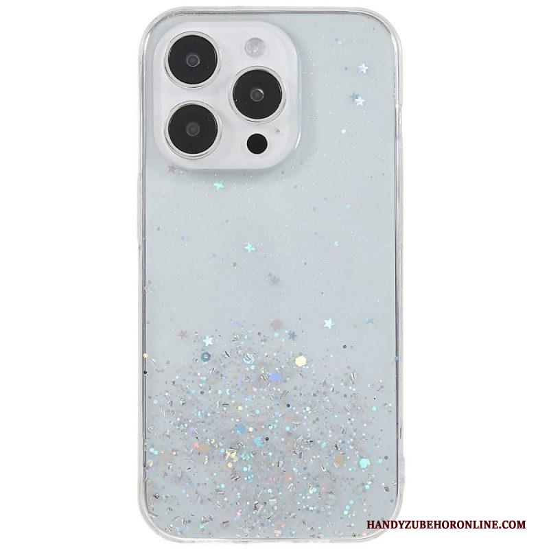 Hoesje voor iPhone 14 Pro Premium Pailletten