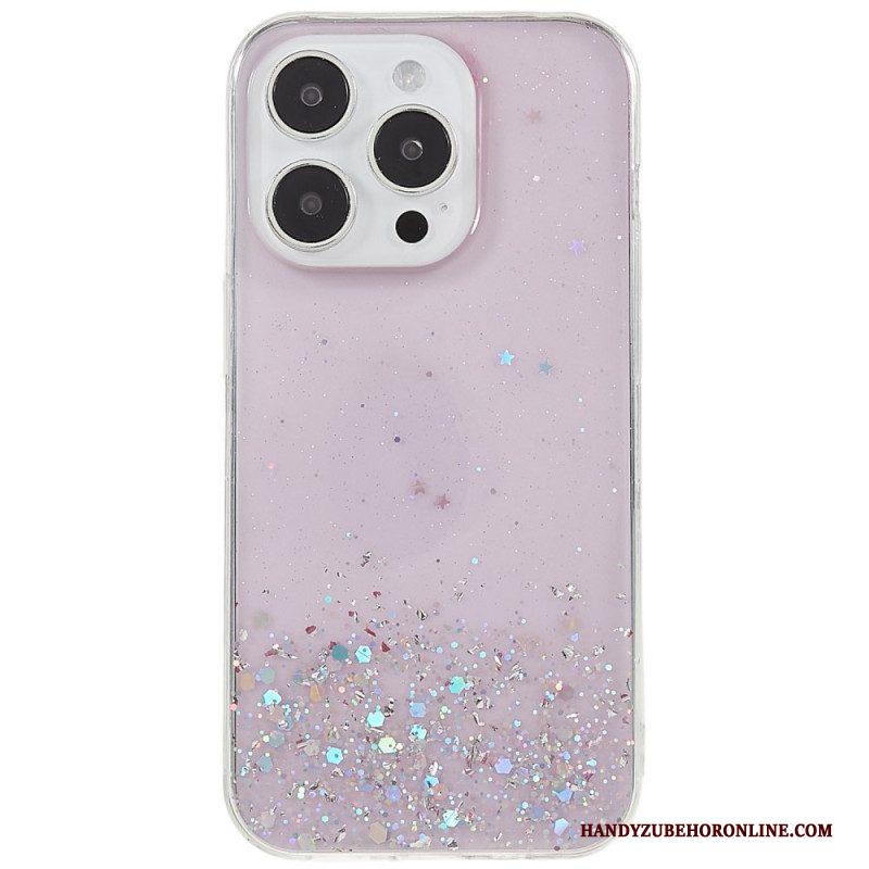 Hoesje voor iPhone 14 Pro Premium Pailletten