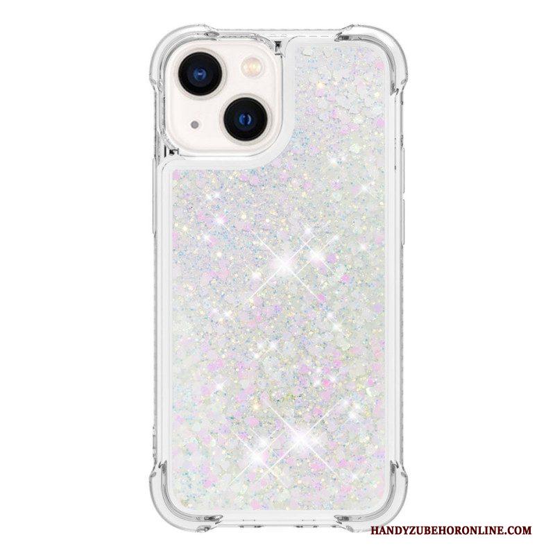 Hoesje voor iPhone 15 Glitters