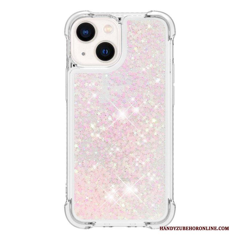 Hoesje voor iPhone 15 Glitters