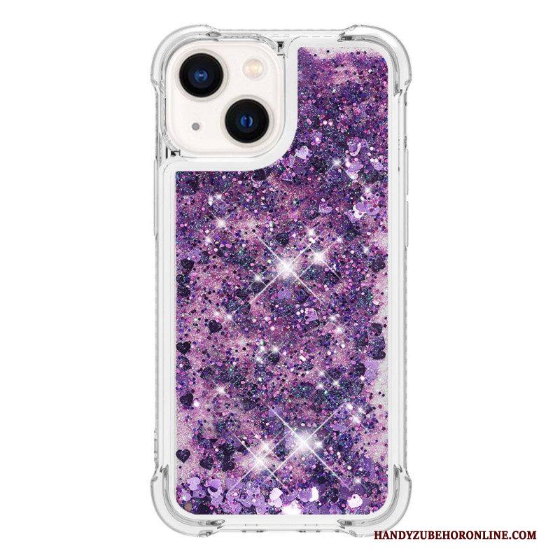 Hoesje voor iPhone 15 Glitters