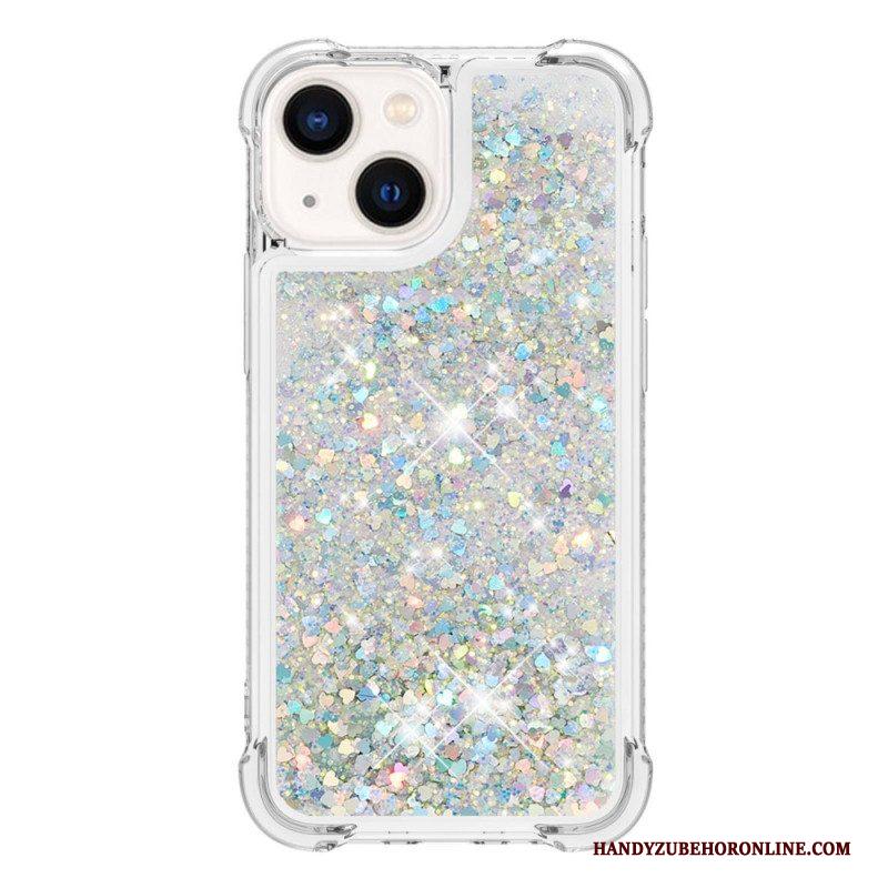 Hoesje voor iPhone 15 Glitters