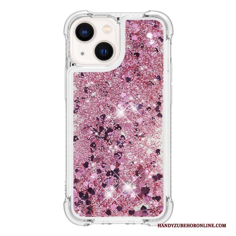 Hoesje voor iPhone 15 Glitters