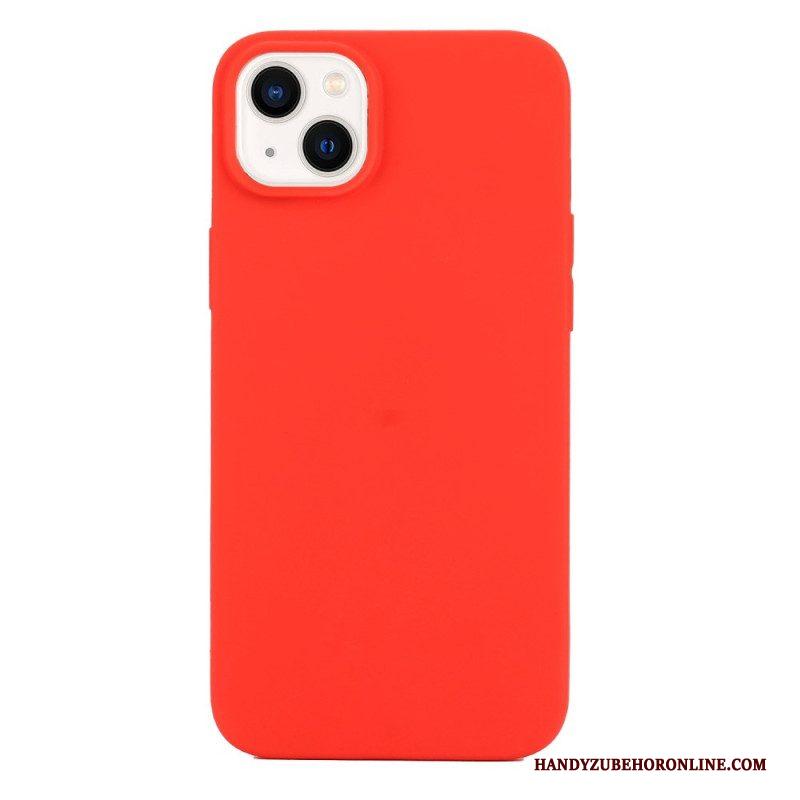 Hoesje voor iPhone 15 Matte Siliconen