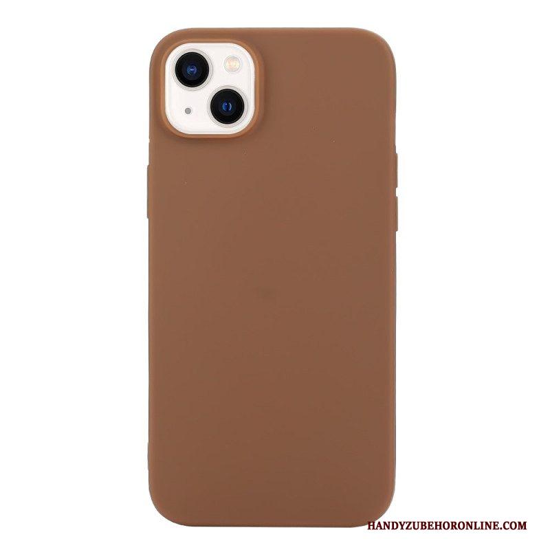 Hoesje voor iPhone 15 Matte Siliconen