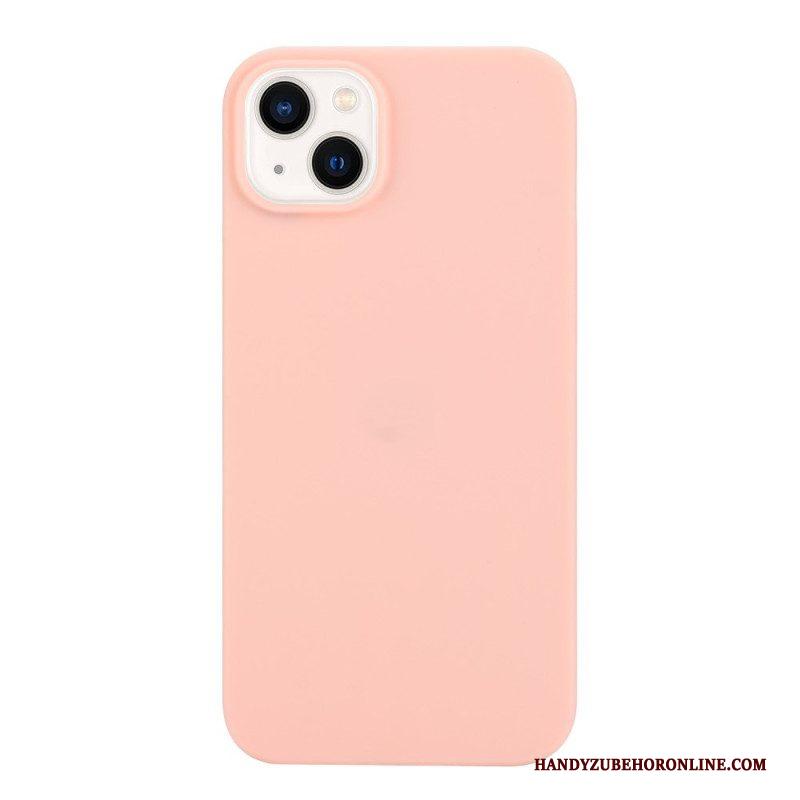 Hoesje voor iPhone 15 Matte Siliconen