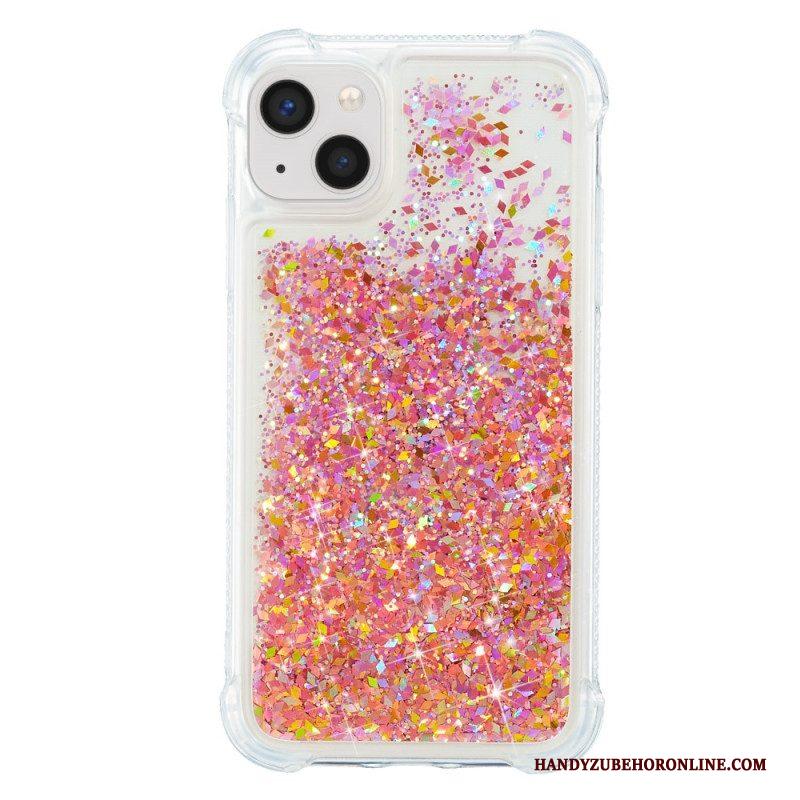 Hoesje voor iPhone 15 Plus Glitters