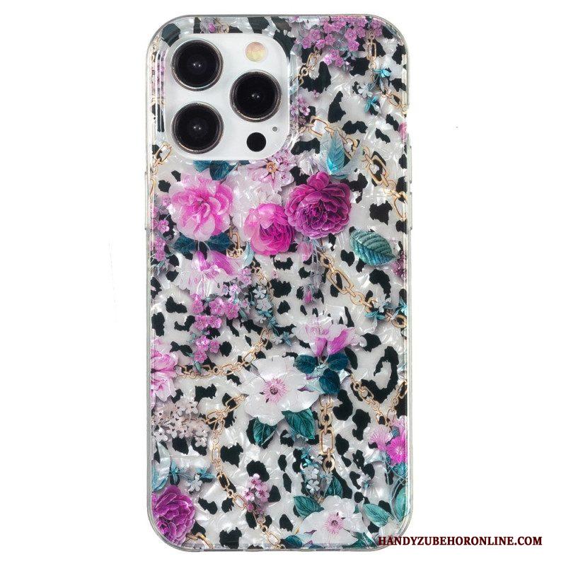 Hoesje voor iPhone 15 Pro Bloemen