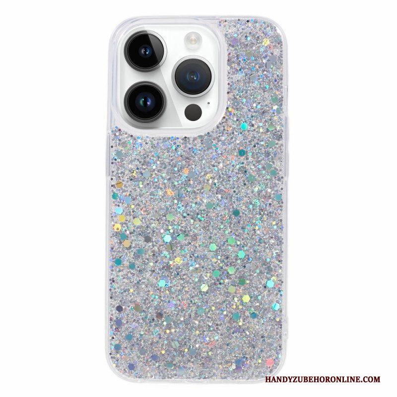 Hoesje voor iPhone 15 Pro Gewoon Glitteren