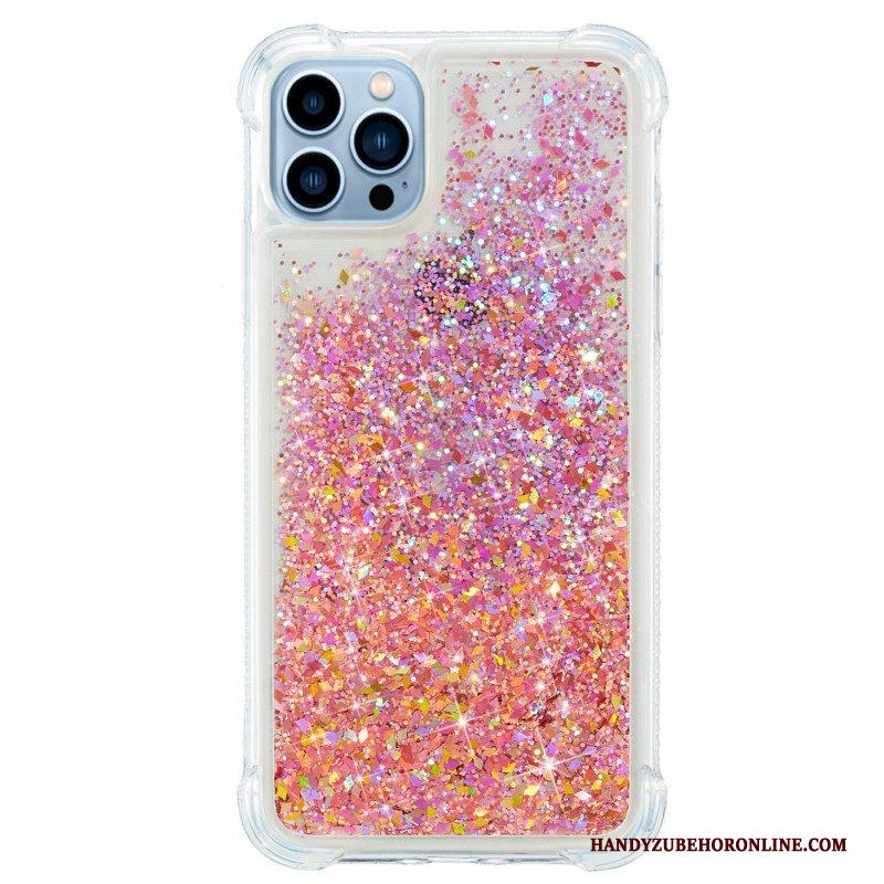 Hoesje voor iPhone 15 Pro Glitters