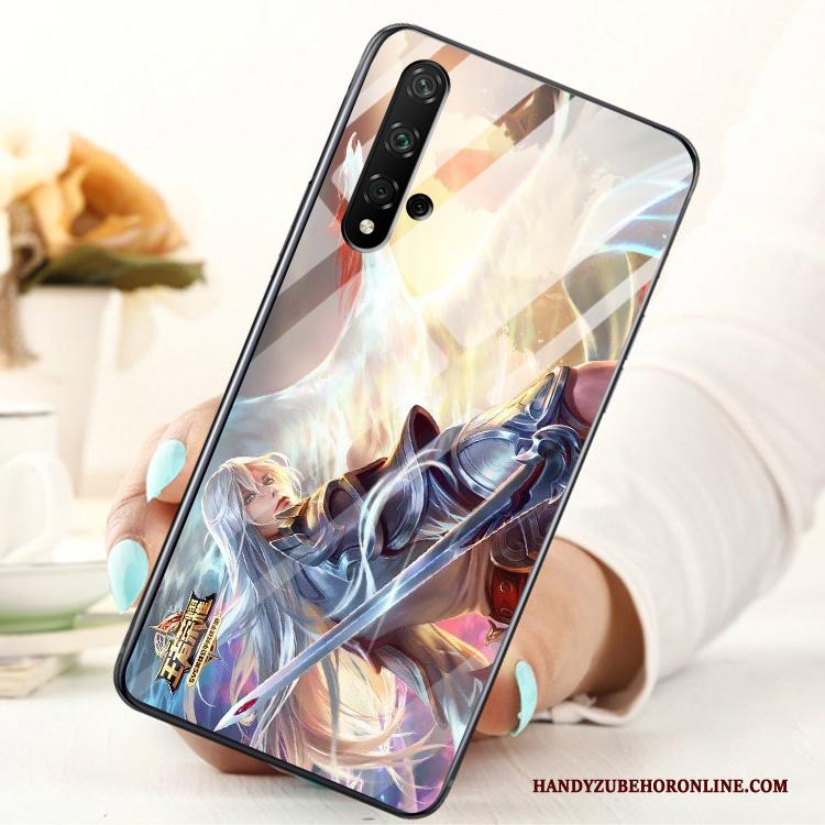 Honor 20 Hoesje All Inclusive Mode Persoonlijk Hoes Rood Bescherming Trend